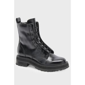 NEW DOLCE VITA women's ranier boot in midnight crinkle patent